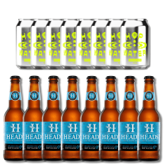 Hop Water Haven Sparkling Water Duo (16) - Noosa Heads + Range Brewing