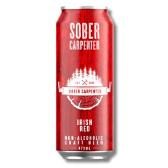 Sober Carpenter Non Alcoholic Irish Red Ale 473ml