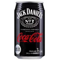 Jack Daniel's & Coca Cola Japanese Import (10X350ML)