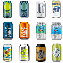 Dry January Non-Alcoholic Beer Bundle (12 Pack)