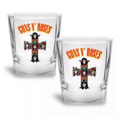 Guns N' Roses Set 2 Spirit Glasses