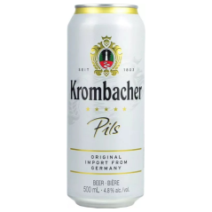 Krombacher Pils Cans 24x500ml