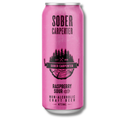 Sober Carpenter Non Alcoholic Raspberry Sour 473ml
