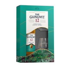 Glenlivet 12YO Limited Edition Gift Pack with 2 tumblers 700mL @ 40% abv