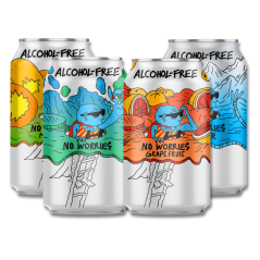 Lervig No Worries Alcohol-Free Bundle Slab (24 Pack)