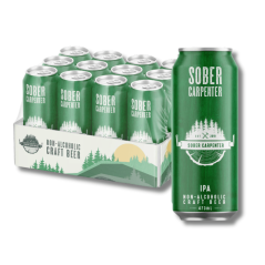 Sober Carpenter West Coast IPA Non Alcoholic Beer 473ml