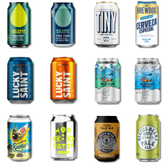 Dry January Non-Alcoholic Beer Bundle (12 Pack)