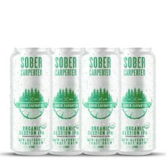 Sober Carpenter Organic Session IPA Non Alcoholic Craft Beer 473ml