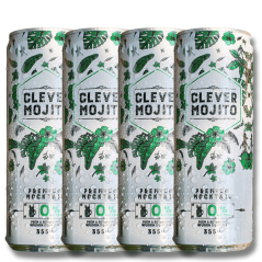 Clever Mocktails Non Alcoholic Mojito 355ml