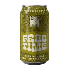 Bridge Road Brewers Free Time FRESH HOP HAZY 355mL - Zero Beer