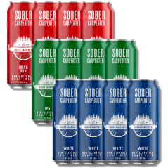 Sober Carpenter Mixed Pack - 12 x 473ml Non Alcoholic Beers