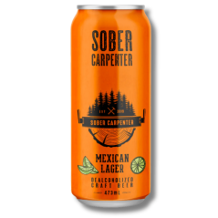 Sober Carpenter Non Alcoholic Mexican Lager 473ml
