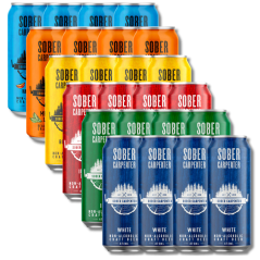 Sober Carpenter Ultimate Non Alcoholic Bundle - 24 x 473ml