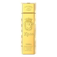 3 Kilos Gold 999.9 Vodka 1L