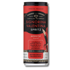 Barnes and Brown Non Alcoholic Signorina Valentina Spritz (Aperitif Inspired) RTD 250ml