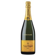 Personalised Veuve Clicquot Yellow Label NV Champagne (750mL)