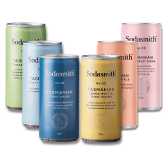 Sodasmith Mixed Mixer 24 Pack Bundle (200ml)