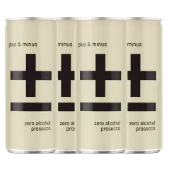 Plus & Minus Non Alcoholic Prosecco RTD 250ml
