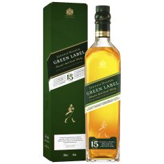 Johnnie Walker 15 Year Old Green Label Blended Scotch Whisky 700mL