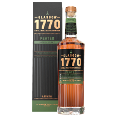 Glasgow 1770 Single Malt Scotch Whisky Peated 700ml