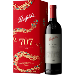 Penfolds Bin 707 Cabernet Sauvignon 2022 Lunar New Year Gift Box 750ml