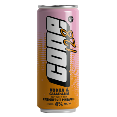 Code 128 Vodka and Guarana Passionfruit Pineapple 250mlx24