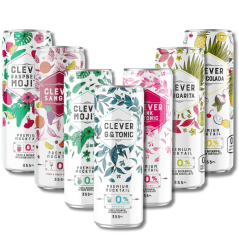 Clever Mocktails Non Alcoholic Party Bundle - 28x355ml