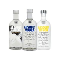 Absolut Trio (3 x 700ml)