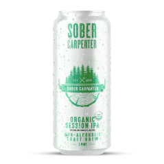 Sober Carpenter Organic Session IPA Non Alcoholic Craft Beer 473ml