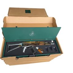 Gatling AK-47 Premium Bourbon + Grenade and 3 shot glasses 700mL
