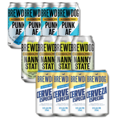 Brewdog “Designated Driver” Non-Alcoholic Mixed Beer Box (12)