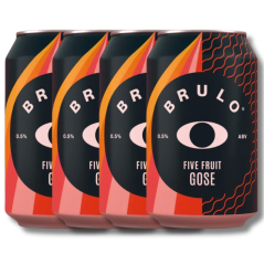 Brulo Non-Alcoholic Five Fruit Gose 330ml