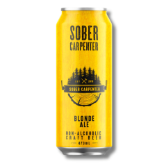 Sober Carpenter Blonde Ale Non Alcoholic Craft Beer 473ml
