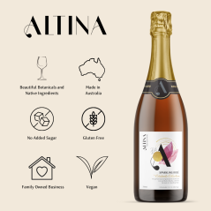 Altina Drinks Non Alcoholic Sparkling Rosé 750ml