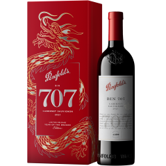 Penfolds Bin 707 Cabernet Sauvignon 2021 Lunar New Year Gift Box 750ml