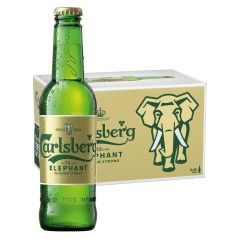 Carlsberg Elephant Extra Strong 7.2% Lager Beer Case 24 x 330mL Bottles