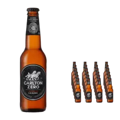Carlton Zero Non-Alcoholic Lager 330ml ***BBD 02/26***