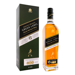 Johnnie Walker Green Label Blended Scotch Whisky 700ml