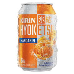 Kirin Hyoketsu Mandarin 6% Cans 330mlx24