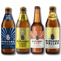 Nirvana Brewery Non-Alcoholic 500ml Bundle (16 Pack)