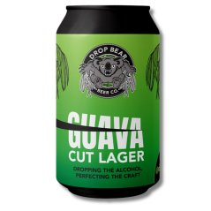 Drop Bear Non-Alcoholic Guava Cut Lager 330ml