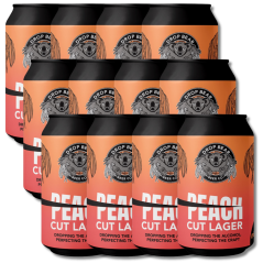 Drop Bear Non-Alcoholic Peach Cut Lager 330ml