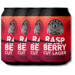 Drop Bear Non-Alcoholic Raspberry Cut Lager 330ml