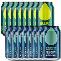 Big Drop Brothers Bundle - Alcohol Free Pale Ale & IPA (16x355ml)