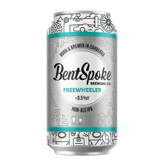 BentSpoke Brewing Freewheeler Non Alc IPA 375ml