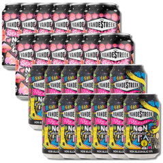 Vandestreek Playground & Grapefruit Non-Alcoholic Beer Duo (24 Cans)