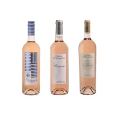 Château Les Mesclances Rosé All Day Mix 6 of Charmes Romane & Saint Honorat Rosé