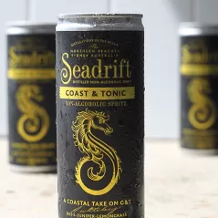 Seadrift Coast & Tonic Non-Alcoholic Spritz 4pk 250ml