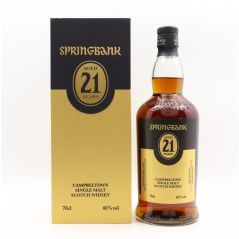 Springbank 21 Year Old Single Malt Whisky