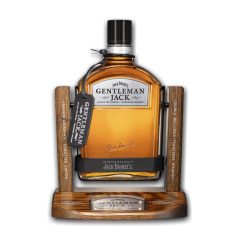 Jack Daniels Gentleman Jack on a Wooden Cradle Limited Edition 1000ml @ 40 % abv